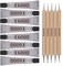 E6000 8-Pack 0.18 Ounce Bottles, Pixiss Wooden Dotting Stylus Pens